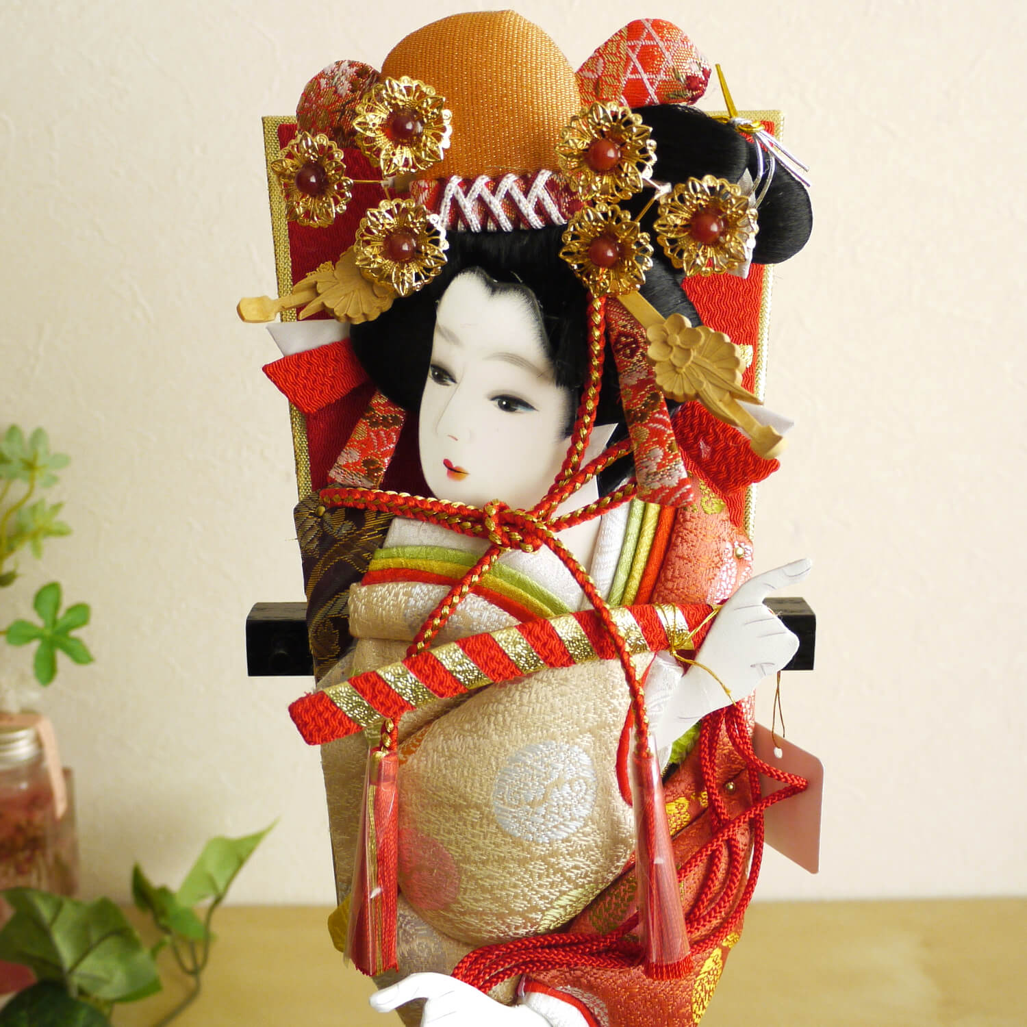 日本人形 玉童作 舞踊人形 - 置物