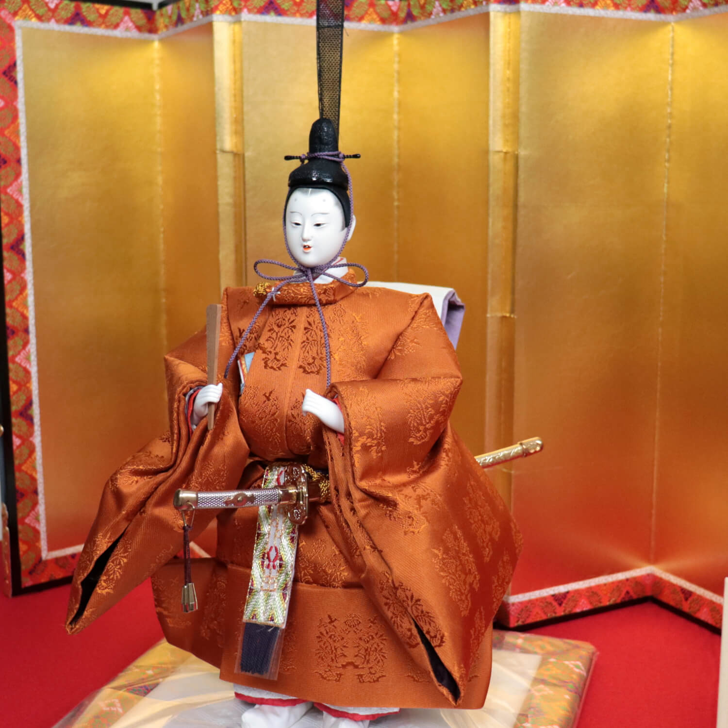 雛人形　高級　京雛　正絹織　日本飾り購入価格30万弱