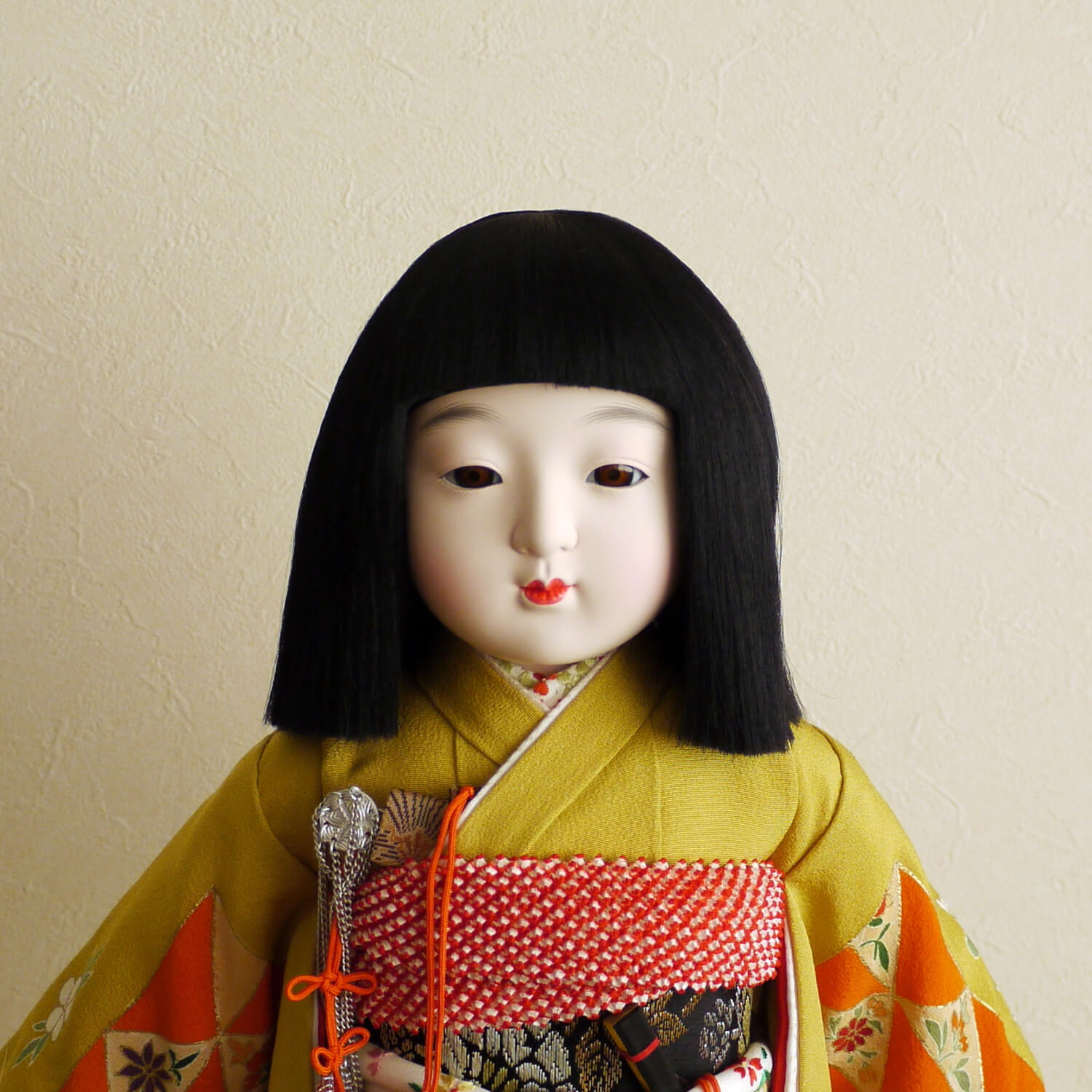 最終価格　無名　市松人形　38cmくらい　可愛らしい子琳琳のおもちゃBOX