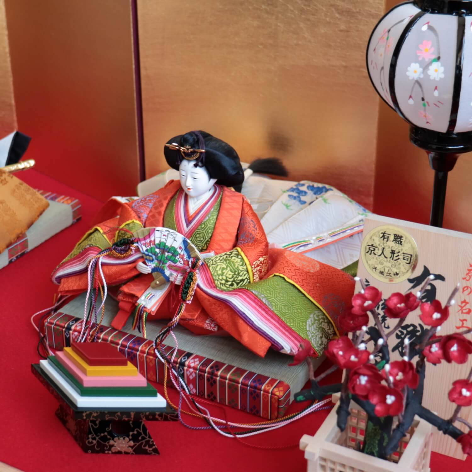公式買蔵 金屏風 雛人形 ひな祭り お雛様 初節句 - 季節・年中行事